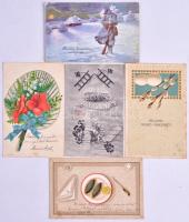 Kb. 120 db RÉGI századfordulós motívum képeslap vegyes minőségben / Cca. 120 pre-1930 motive postcar...