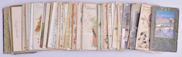 Kb. 120 db RÉGI századfordulós motívum képeslap vegyes minőségben / Cca. 120 pre-1930 motive postcar...