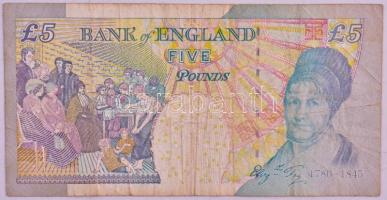 Nagy-Britannia DN (2002) 5Ł T:III
United Kingdom ND (2002) 5 Pounds C:F
Krause P#391c