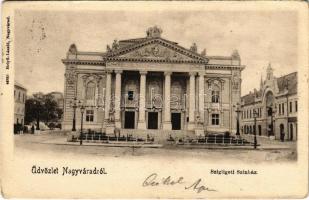 1902 Nagyvárad, Oradea; Szigligeti színház. Helyfi László kiadása / theatre (Rb)