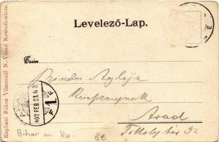 1902 Nagyvárad, Oradea; Szigligeti színház. Helyfi László kiadása / theatre (Rb)