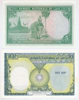 Laosz 1962-1976. 5K + 10K T:I,I-
Laos 1962-1976. 5 Kip + 10 Kip C:UNC,AU
Krause P#9b, P#10b