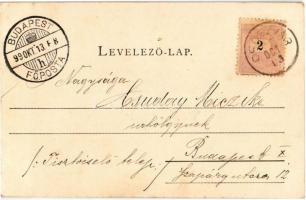 1899 Pozsony, Pressburg, Bratislava; Maria-Theresia-Monument / Mária Terézia szobor / monument