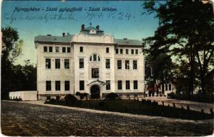 1914 Nyíregyháza, Sóstó gyógyfürdő látképe (EM)