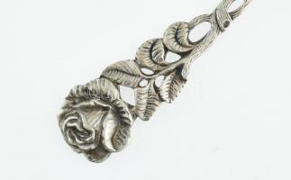 Ezüst (Ag) Tortalapát. Azsúrozott, jelzett, nettó: 43 g, h: 20 cm