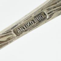 Ezüst (Ag) Tortalapát. Azsúrozott, jelzett, nettó: 43 g, h: 20 cm