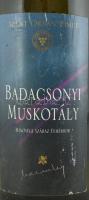 1997 Szent Orbán Pince Badacsonyi Muskotály, szakszerűen tárolt, bontatlan palack száraz fehérbor, a...