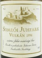 1996 Somlói Juhfark Vulkán 1996, Inhauser István pincészetéből, szakszerűen tárolt, bontatlan palack...
