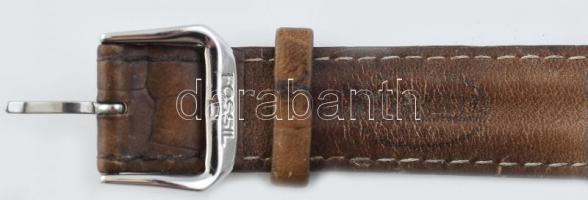 Tissot PR50 férfi quartz karóra bőr szíjjal, kopott, működik, d:36mm