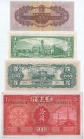 Kína ~1900-1953. 7xklf bankjegyből álló tétel T:I-III
China ~1900-1953. 7xdiff banknote lot C:UNC-F