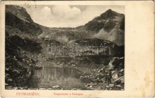 1912 Petrozsény, Petrosani; Tengerszem a Paringon. Herz Henrik kiadása / lake, Muntii Parang (EK)