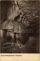 1910 Rév, Körösrév, Vad, Vadu Crisului; Zichy-barlang, Földgömb. EKE (Erdélyi Kárpát Egyesület) kiadása / cave, interior (EK)