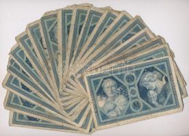 Német Birodalom 1915. 20M (18db) T:III-,IV
German Empire 1915. 20 Mark (18db) C:VG,G
Krause P#63