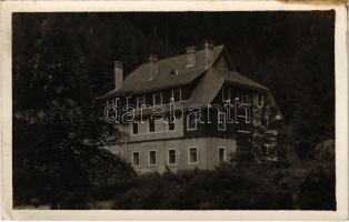 Körmöcbánya, Kremnitz, Kremnica; Zólyomvölgyi nyaraló, szálloda / villa, hotel. Ivanovich photo (fl)