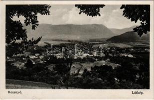 1943 Rozsnyó, Roznava; látkép / general view (kis szakadás / small tear)