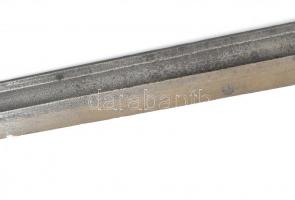 Hiányos sérült bajonett, h:33cm