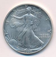 Amerikai Egyesült Államok 1990. 1$ Ag Amerikai Sas T:1,1- USA 1990. 1 Dollar Ag American Eagle Bullion Coin C:UNC,AU Krause KM# 273
