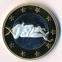 DN "6 Sex Curos" erotikus bimetál zseton T:PP