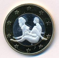 DN "6 Sex Curos" erotikus bimetál zseton T:PP