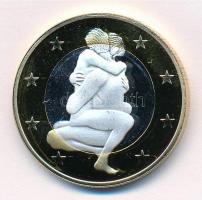 DN "6 Sex Curos" erotikus bimetál zseton T:PP