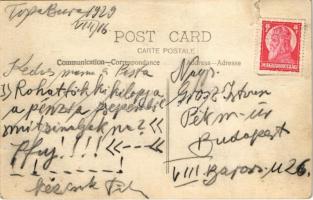 1929 Tiszabura, Állami iskola. photo (b)