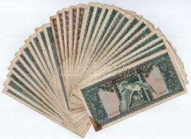 30db-os vegyes Pengő bankjegytétel T:III,III-