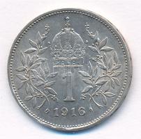 Ausztria 1916. 1K Ag "Ferenc József" T:2 patina
Austria 1916. 1 Corona Ag "Franz Jos...