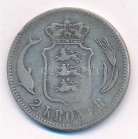 Dánia 1875. 2K Ag "IX. Keresztély" T:3
Denmark 1875. 2 Kroner Ag "Christian IX"...