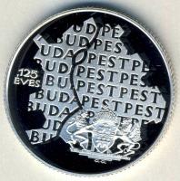 1998. 750Ft Ag "Budapest egyesítésének 125. évfordulója" T:PP