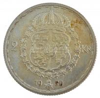Svédország 1950TS 2Kr Ag "V. Gusztáv" T:1-,2 patina
Sweden 1950TS 2 Kronor Ag "Gusta...