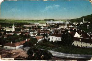 1914 Tokaj, látkép zsinagógával (EM)