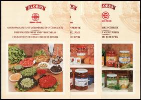 cca 2000 Globus termékismertető mappa