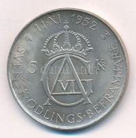 Svédország 1952TS 5K Ag "VI. Gusztáv Adolf születésének 70. évfordulója" T:1-
Sweden 1952...