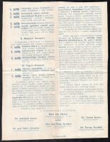 1912 Miskolc amatőr háziipari kiállítás nyomtatvány