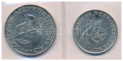 1983. 20f Al + 5Ft Ni + 10Ft Ni "FAO" sor, eredeti tokban tanúsítvánnyal T:1 Adamo EM69, E...