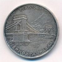 1956. 20Ft Ag "10 éves a Forint (Jó Forint sor)" T:1-,2 patina Adamo EM5