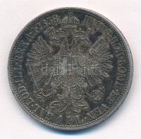 Ausztria 1858A 1Fl Ag "Ferenc József" T:2- patina
Austria 1858A 1 Florin Ag "Franz J...