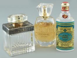 3 db parfümös üveg: Avon Femme tartalommal, 4711, Chloé