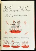 365 napra 365 mese Róna Emy rajzaival. Bp., é.n. Dante. Kiadói javított félvászon kötésben