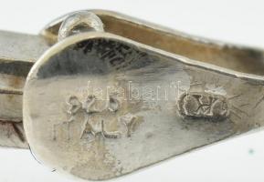 Ezüst (Ag) karkötő. Jelzett, netto: 11,23g, h: 20cm