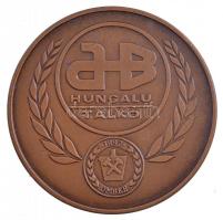 Bognár György (1944-) 1990. "Tatabányai Alumíniumkohó" bronz emlékérem, dísztokban (42,5mm...