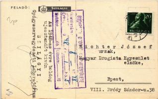 1948 Állandó a Vasenol bőrápoló készítmények minősége! Szilágyi gyógyszervegyészeti laboratórium / H...