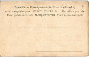 Lady art postcard, romantic couple dancing, folklore s: Ernst (EK)