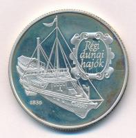 1993. 500Ft Ag Régi dunai hajók - Árpád T:1 (eredetileg PP)  Adamo EM129