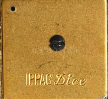 Ippag Dice öngyújtó, nem működik, kopott, m:2,5cm