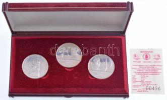 Fülöp Zoltán (1951-) 1994. "Magyar Szentek I - Szent László, Szent István, Szent Imre" 3db...