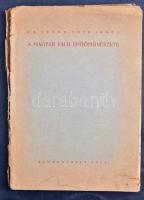 Tóth János, dr. techn.: A magyar falu építőművészete  Szombathely, 1945. (Szerző). V, 66 p., 21 t. (299 számozott fénykép), 1 sztl. lev. Szövegközti 52 rajz és építészeti ábrával illusztrálva. Fűzve, kiadói, gerincén sérült papírborítóval