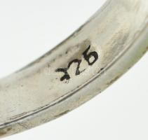 Vegyes ezüst (Ag) ékszerek (1 db nyaklánc, 1 db karkötő, 1 pár fülbevaló, 1 pár klipsz, 2 db gyűrű, ...