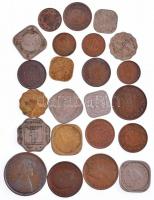 Brit India 1862-1946. 26db-os érmetétel T:2-3 British India 1862-1946. 26pcs coin lot C:XF-F