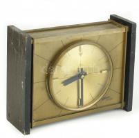 Atlanta quartz asztali óra, kopott, működik, m:22cm